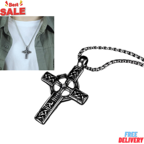 Collana croce celtica trinità - collana,