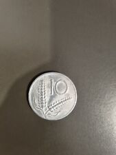 Moneta 10 Lire Italiane Spighe