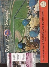 1971 New York Mets Program