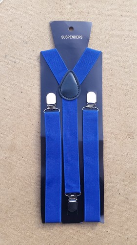 Bretelle bretella blu azzurro - bretelle,
