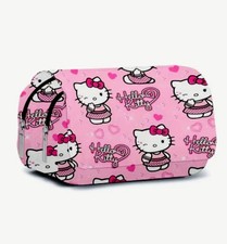 Astuccio Hello Kitty per Bambine Ragazze a Doppio Strato Grande Capacità Rosa