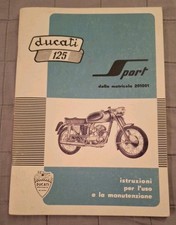 DUCATI 125 Sport - Istruzioni