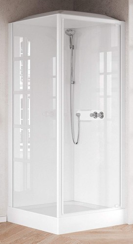 Novellini media glass - glass, gf