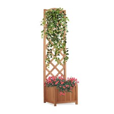 Fioriera in Legno Traliccio da