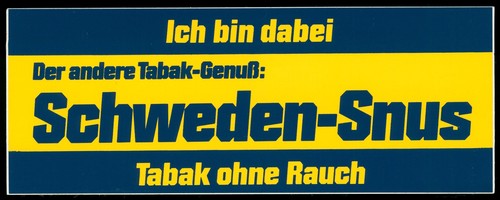 Adesivo pubblicitario svezia - adesivo,