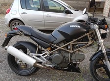 Unghia monoposto + puntale Nero Dark Ducati Monster