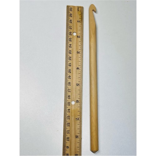 Uncinetto grande legno - grande,