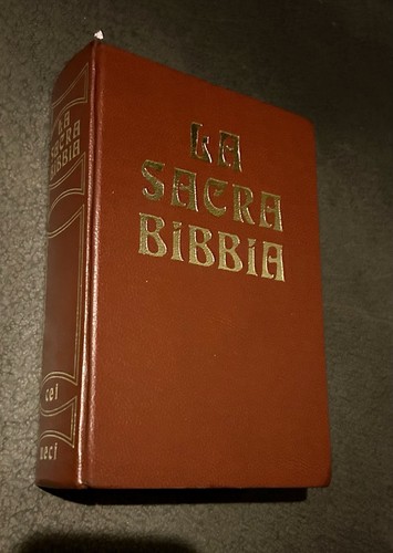 Sacra bibbia cei 1974 - sacra,