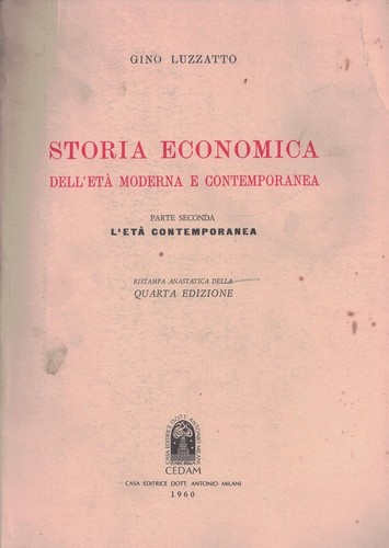 Storia economica dell eta - storia,