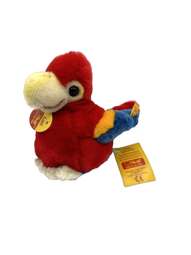 Steiff lori parrot 2555 tag - parrot,