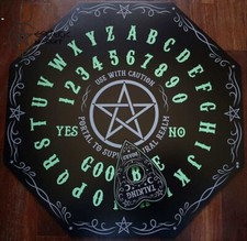 Tavola Ouija Glow in the Dark Octagon Spirit Board luminosa al buio