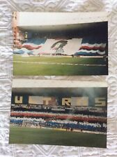 SAMPDORIA CALCIO DUE FOTO ULTRAS TITO CUCCHIARONI FEDELISSIMI STADIO ULTRA'