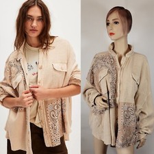 Felpa con bottoni bandana