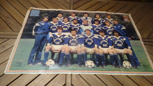 Poster football bordeaux 1984 - poster,