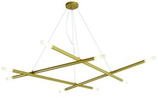 GIBAS ZEN ORO OPACO LAMPADA A SOSPENSIONE MODERNA DI DESIGN 105/28
