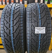 2X Pneumatico 225/50 R17 98V Kormoran Snow invernali M+S GOMME USATE 225 50 17 