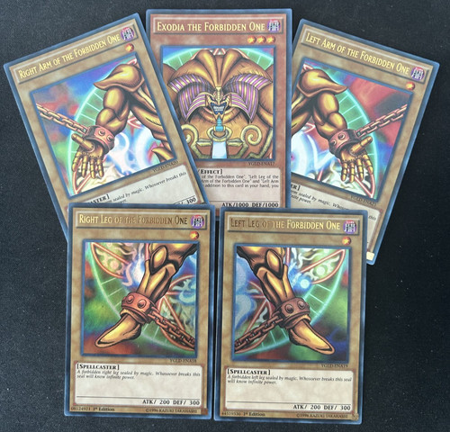 Exodia proibito set - exodia, il