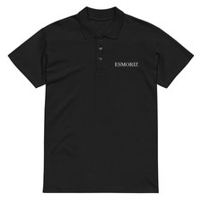 Polo Esmoriz nera minimal