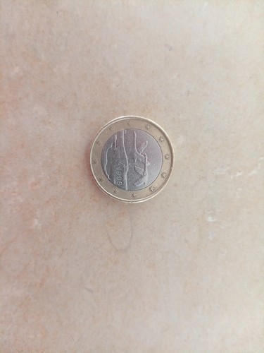 Moneta euro finlandia - moneta,