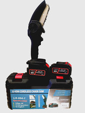 Mini motosega elettrica 2 Batterie Elettro sega a batteria taglia rami + valigia