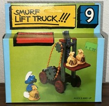 Camion sollevatore puffi