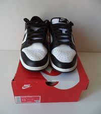 NIKE DUNK LOW RETRO BLACK-WHITE EUR 44