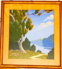 Giovanni Meschini pochoir