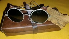 Occhiali da Montagna Antichi  di Casati Cuneo - Mountain Sunglasses 1920's 