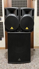 Casse Audio + Subwoofer | Behringer subwoofer 15” + 2 full range 10” attivi
