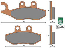 Pastiglie Freno Anteriori MHR