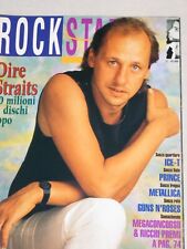 ROCKSTAR rivista musicale novembre 1991 Prince Metallica Guns n' Roses