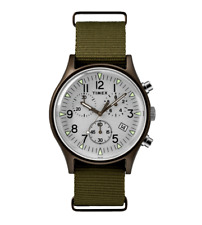 OROLOGIO TIMEX MK1 ALLUMINIO CRONOGRAFO 40MM TESSUTO TW2R67900