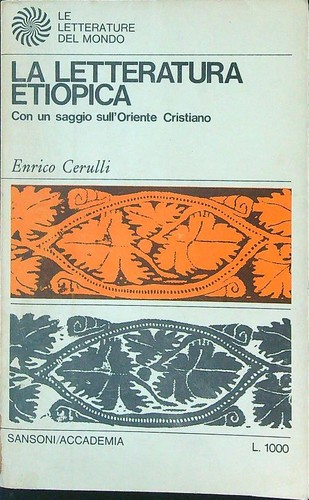 Letteratura etiopica - letteratura,