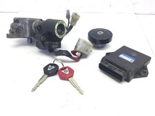 BLOCCHETTO ACCENSIONE CHIAVI TAPPO SERBATOIO CENTRALINA YAMAHA T-MAX XP 500 2004