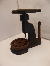 Vecchia pressa ad anelli