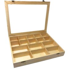 Bacheca in legno 16 posti con