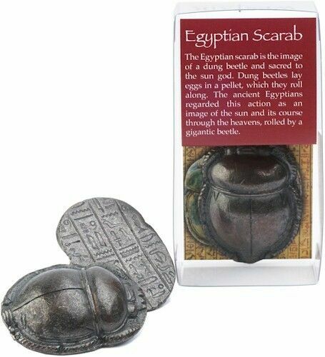Bronze coloured egyptian - coloured,