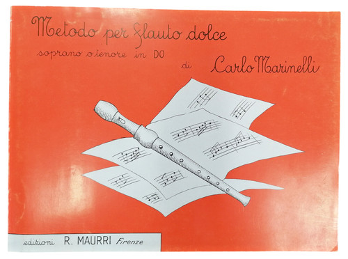 Metodo per flauto - metodo, dolce