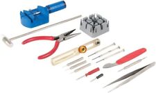 ATTREZZI PER OROLOGIAIO KIT SET 16 PEZZI COMPLETO RIPARAZIONE OROLOGI RICAMBI