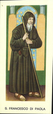 Santino San Francesco di Paola