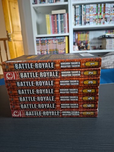 Battle royale manga set - battle,