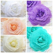 Rose artificiali grandi larghe