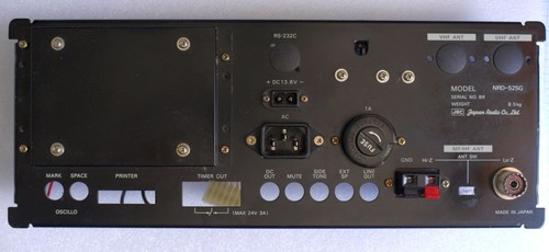 Jrc receiver nrd 525g - receiver, nrd-525g