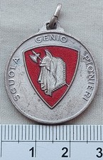 MEDAGLIA CON SMALTO SCUOLA GENIO PIONIERI ESERCITO ITALIANO
