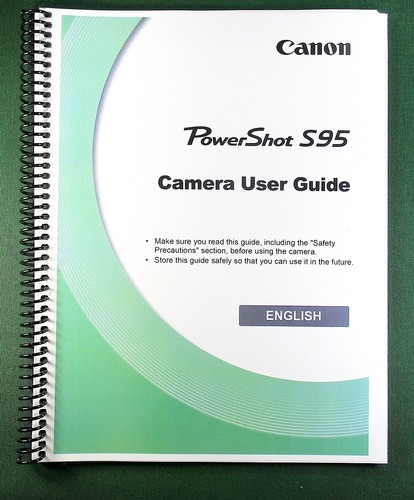 Canon powershot s95 - canon, manuale
