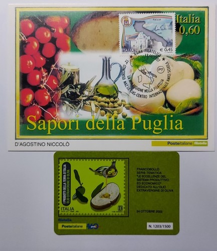 Puglia cartolina affrancata - cartolina,