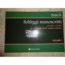 Pedron solfeggi - pedron, c.:
