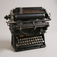 Macchina da Scrivere D'Epoca "Underwood N°5" Vintage Primi '900