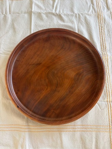 Vassoio rotondo legno - vassoio,