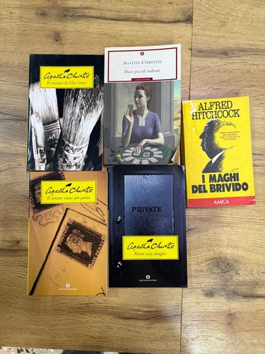 Lotto libri usati gialli - 5,